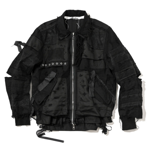 Midorikawa /// BORO JACKET Black 01