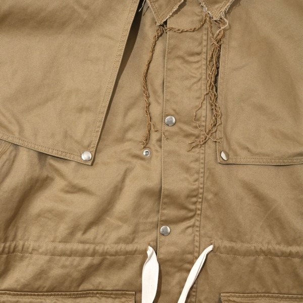 Midorikawa /// BORERO WORK COAT Beige 04