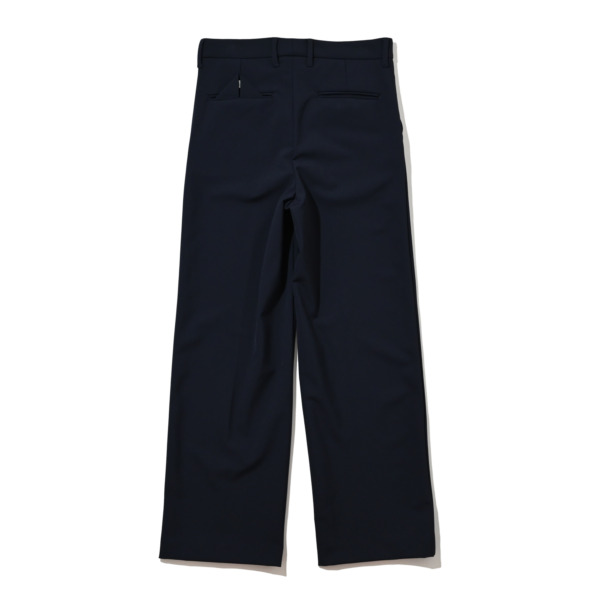 Midorikawa /// STRETCH WIDE SLACKS Navy 02