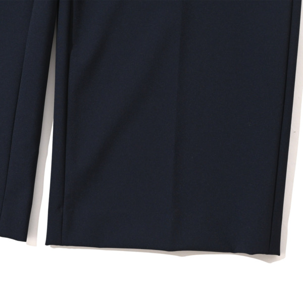 Midorikawa /// STRETCH WIDE SLACKS Navy 05