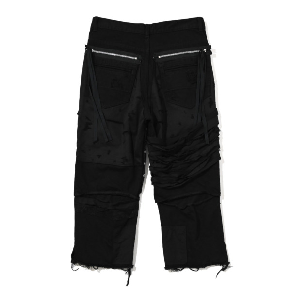 Midorikawa /// BORO PANTS Black 02