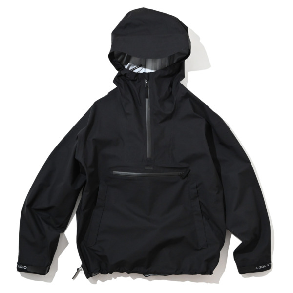 LQQK STUDIO /// NYLON PULLOVER JACKET 01