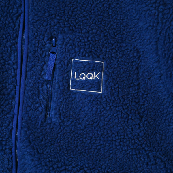 LQQK STUDIO /// KOKOPELLI FLEECE Royal Blue 02