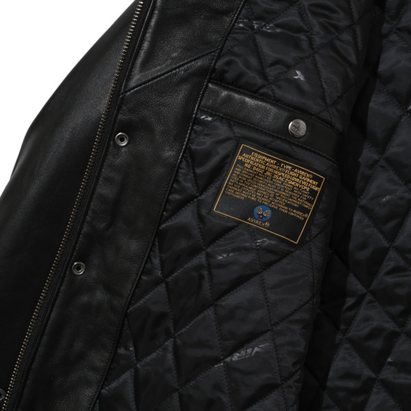 Sasquatchfabrix. /// × AVILEX “EASTEND DRAGON” Varsity Jacket Black 04