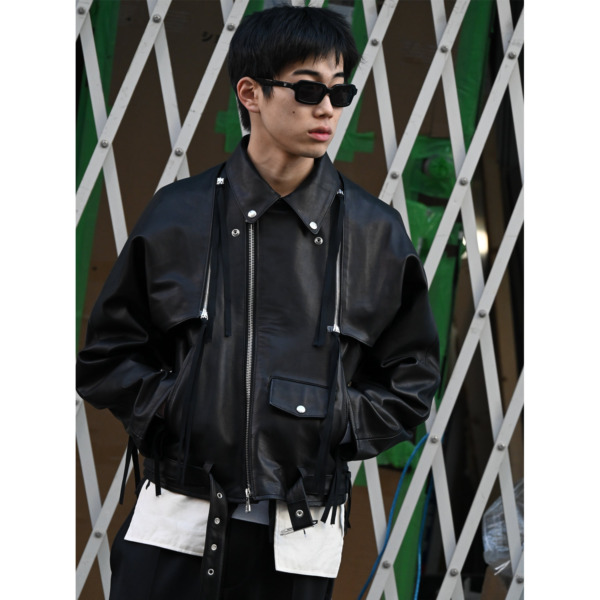 Midorikawa /// DOCKING RIDERS JACKET Black 010