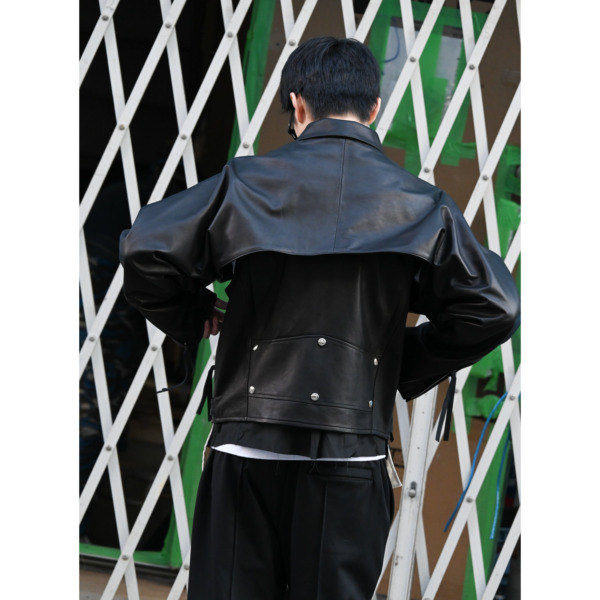 Midorikawa /// DOCKING RIDERS JACKET Black 011