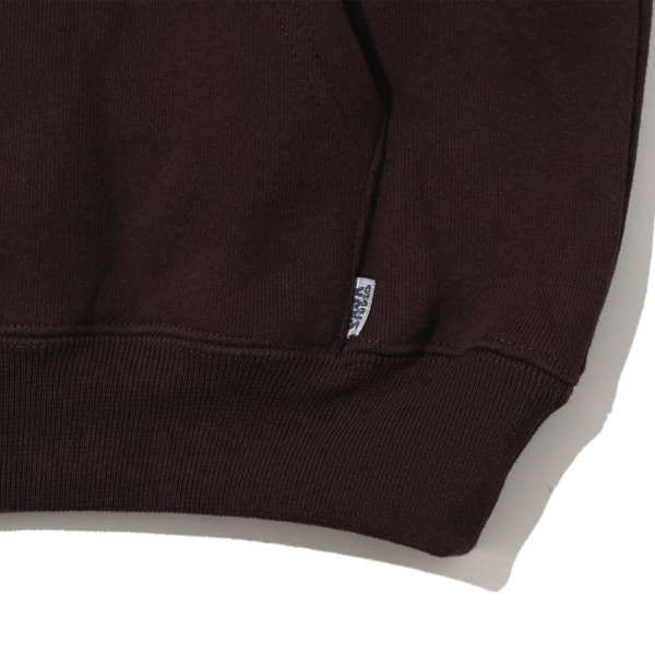 PAJA STUDIO /// Arch logo Pullover Hoodie Brown 03