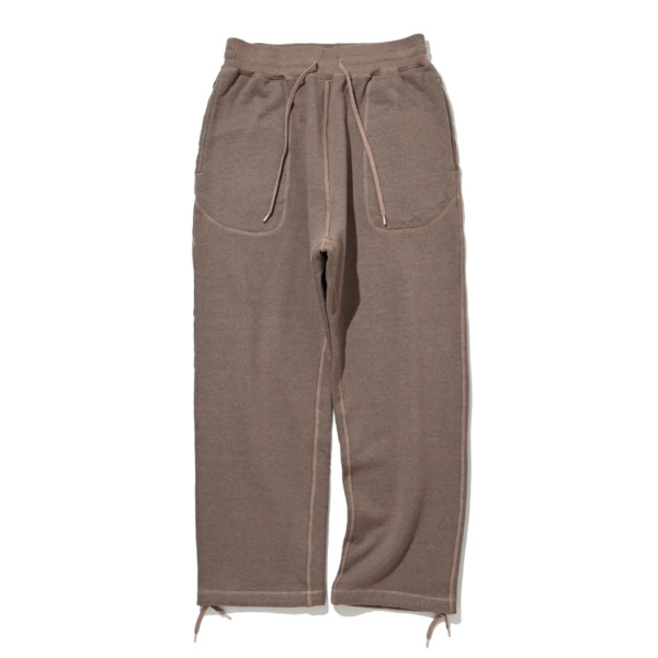 tone × SUPPLY /// BASIC SWEAT PANTS Heather Mocha 01