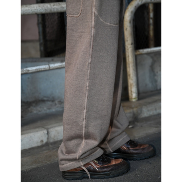 tone × SUPPLY /// BASIC SWEAT PANTS Heather Mocha 09