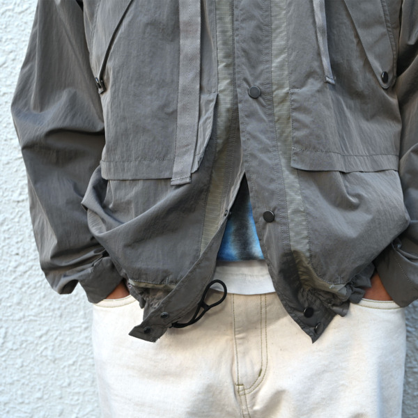 Sasquatchfabrix. /// NYLON MARINE JACKET Slilbver 09