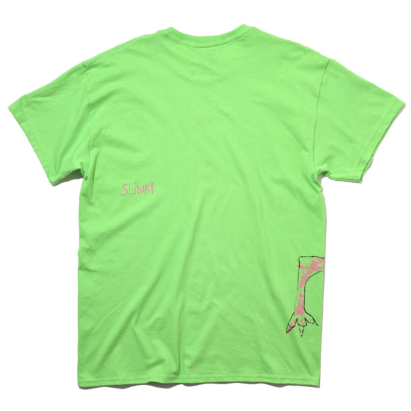 SLINKY /// Monster T-Shirt Lime 03