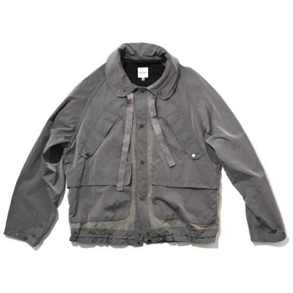 Sasquatchfabrix. /// NYLON MARINE JACKET Slilbver 01