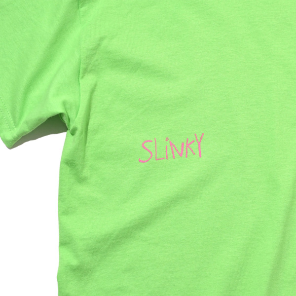 SLINKY /// Monster T-Shirt Lime 04