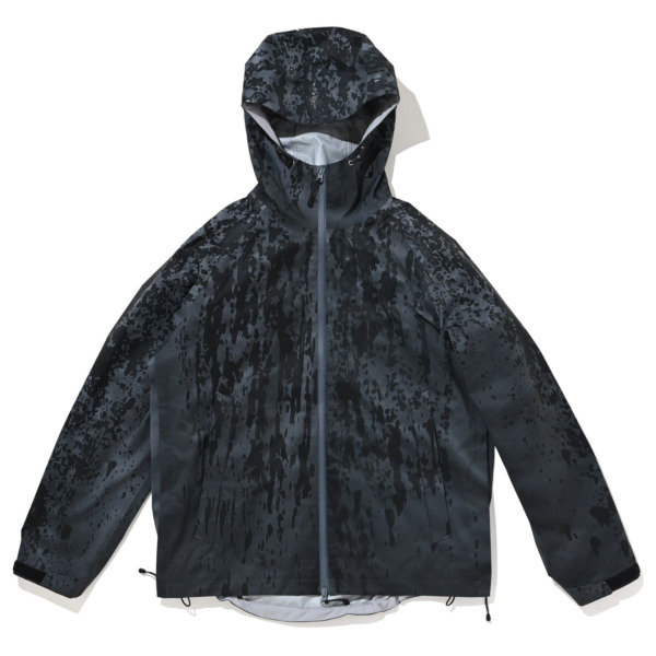 ZEPTEPI /// Rain Jacket Raindrops Gray 01