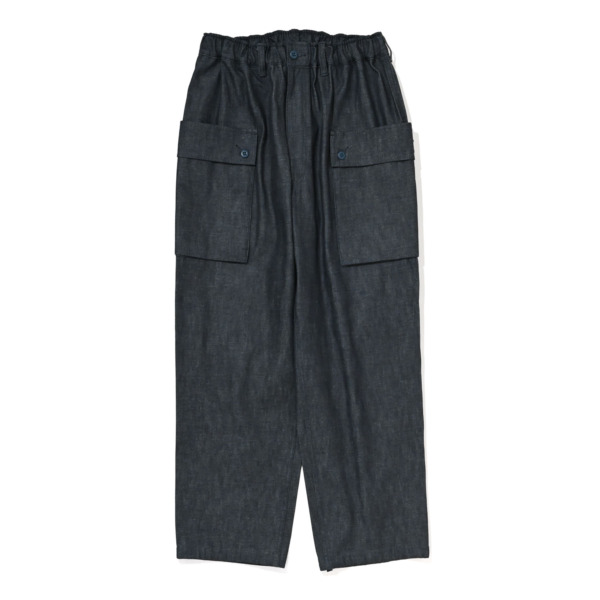 P A C S /// Double Pocket Cargo Pants Denim 01