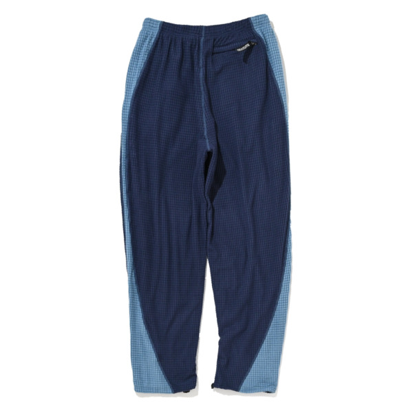 sexhippies /// Grid Fleece Pant Navy/Cool Blue 02