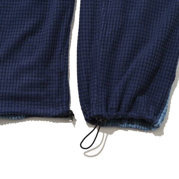 sexhippies /// Grid Fleece Pant Navy/Cool Blue 06