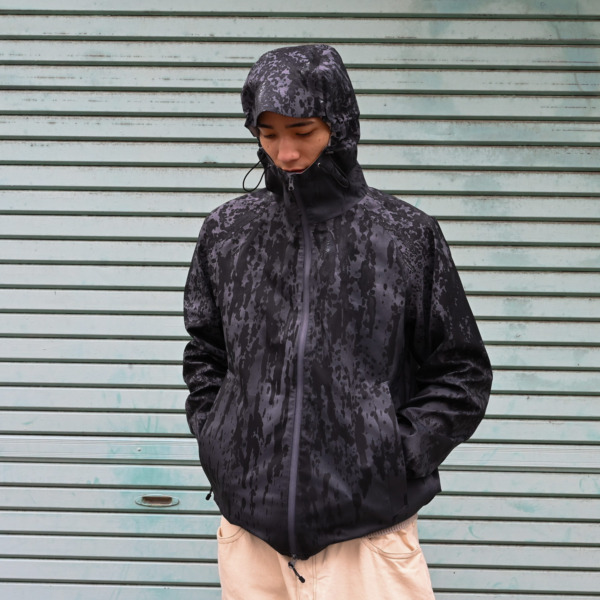 ZEPTEPI /// Rain Jacket Raindrops Gray 07