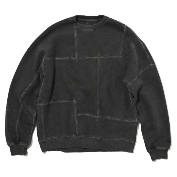 BELL STAMP WEAR /// FRANKEN SEAMER CREW NECK “PIGMENT DYE” 01