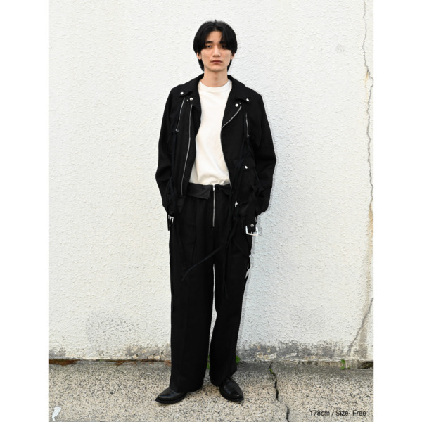 Midorikawa /// LINEN SLACKS 07