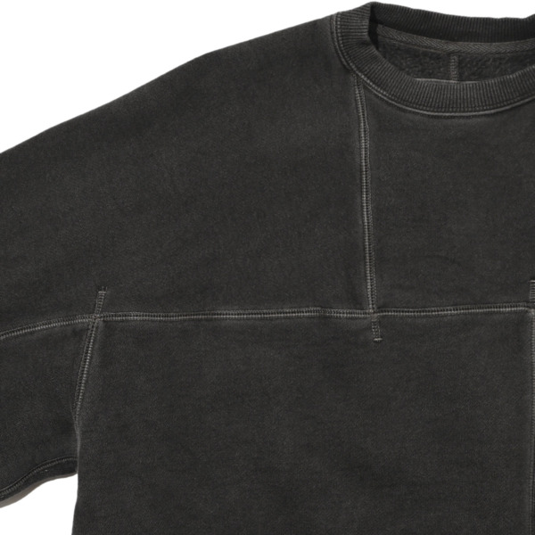 BELL STAMP WEAR /// FRANKEN SEAMER CREW NECK “PIGMENT DYE” 03