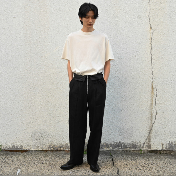 Midorikawa /// LINEN SLACKS 08