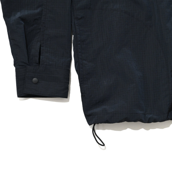 P A C S /// Asymmetry Dog Ear Jacket Dark navy 04